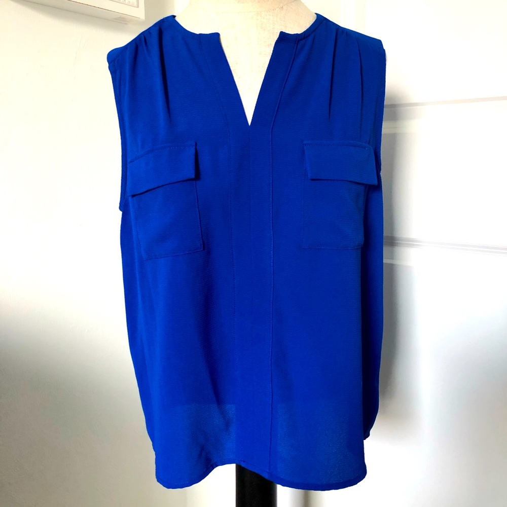 Monteau Royal Blue Blouse